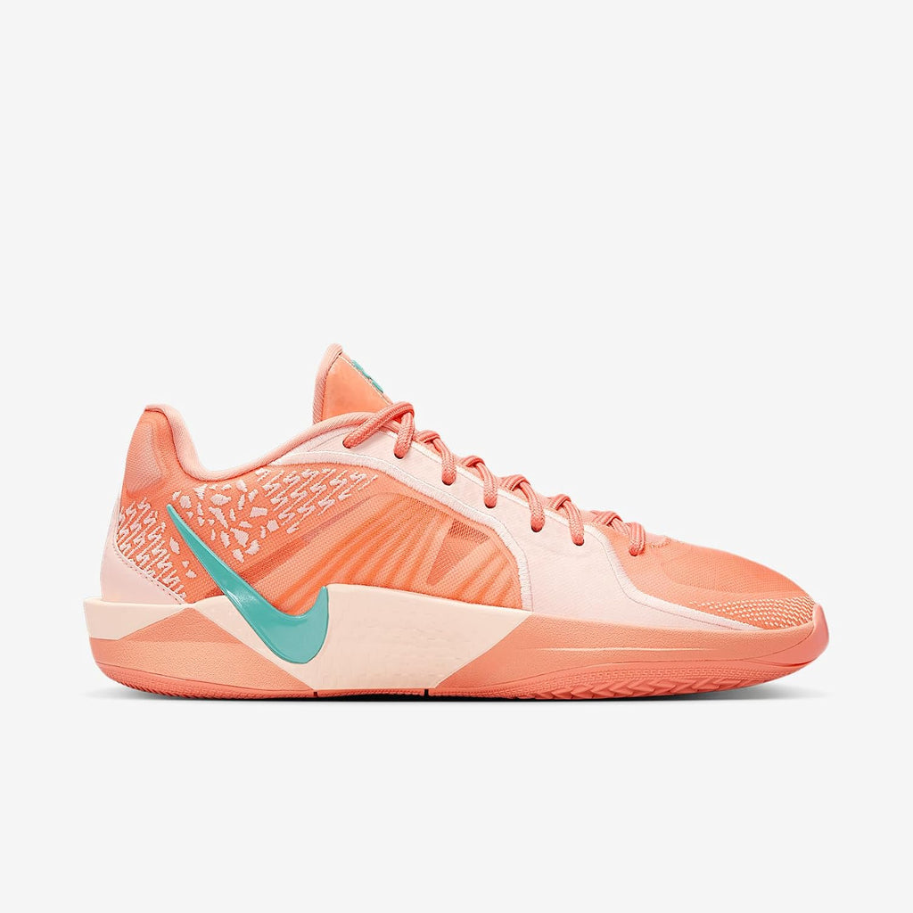 Sabrina 2 Basketball Shoes (FQ2174-801, Apricot Agate/Washed Coral/Washed Teal/Light Bone) Size 8