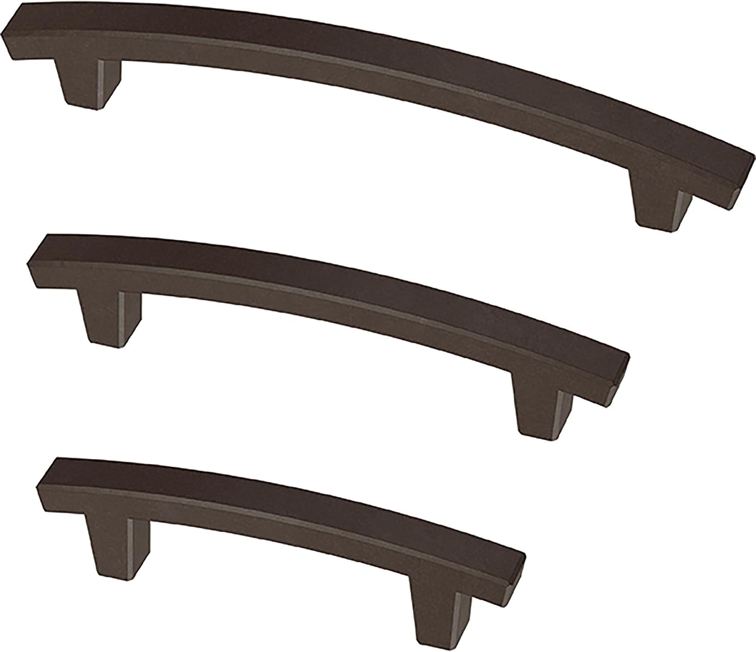 Franklin Brass Pierce (60-Pack) Cabinet Handles 5-1/16' Hole Center Pulls | Deep Bronze Hardware Kitchen Door, Drawers, Dressers, Furniture P29616K-324-B1