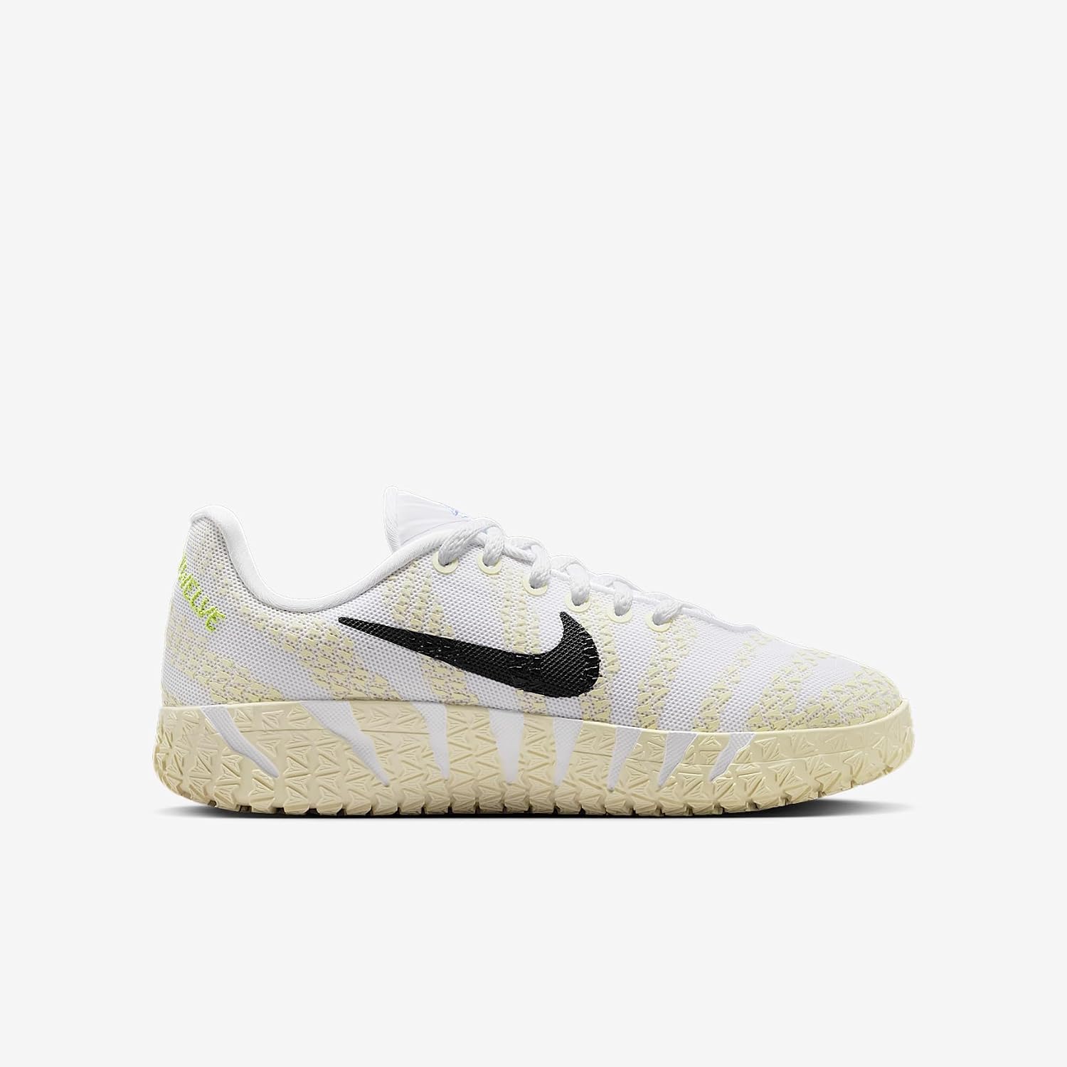 Nike Ja 3 Big Kids' Basketball Shoes (White/Coconut Milk/Desert Khaki/Black)
