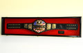 sfDisplay.com,LLC. WWE WWF Wrestling Championship Adult Size Belt Display CASE Frame Cabinet Box 54'