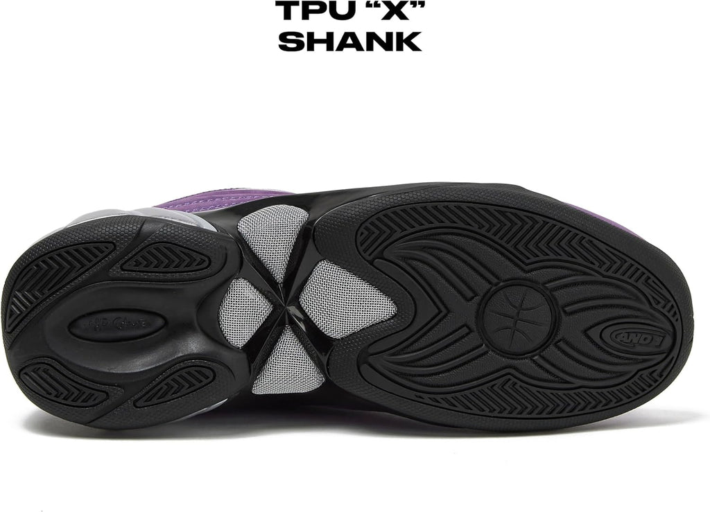 AND1 Mad Game Pro Mens Basketball Shoes, Basketball Shoes Men, Retro Leather Athletic Sports Sneakers