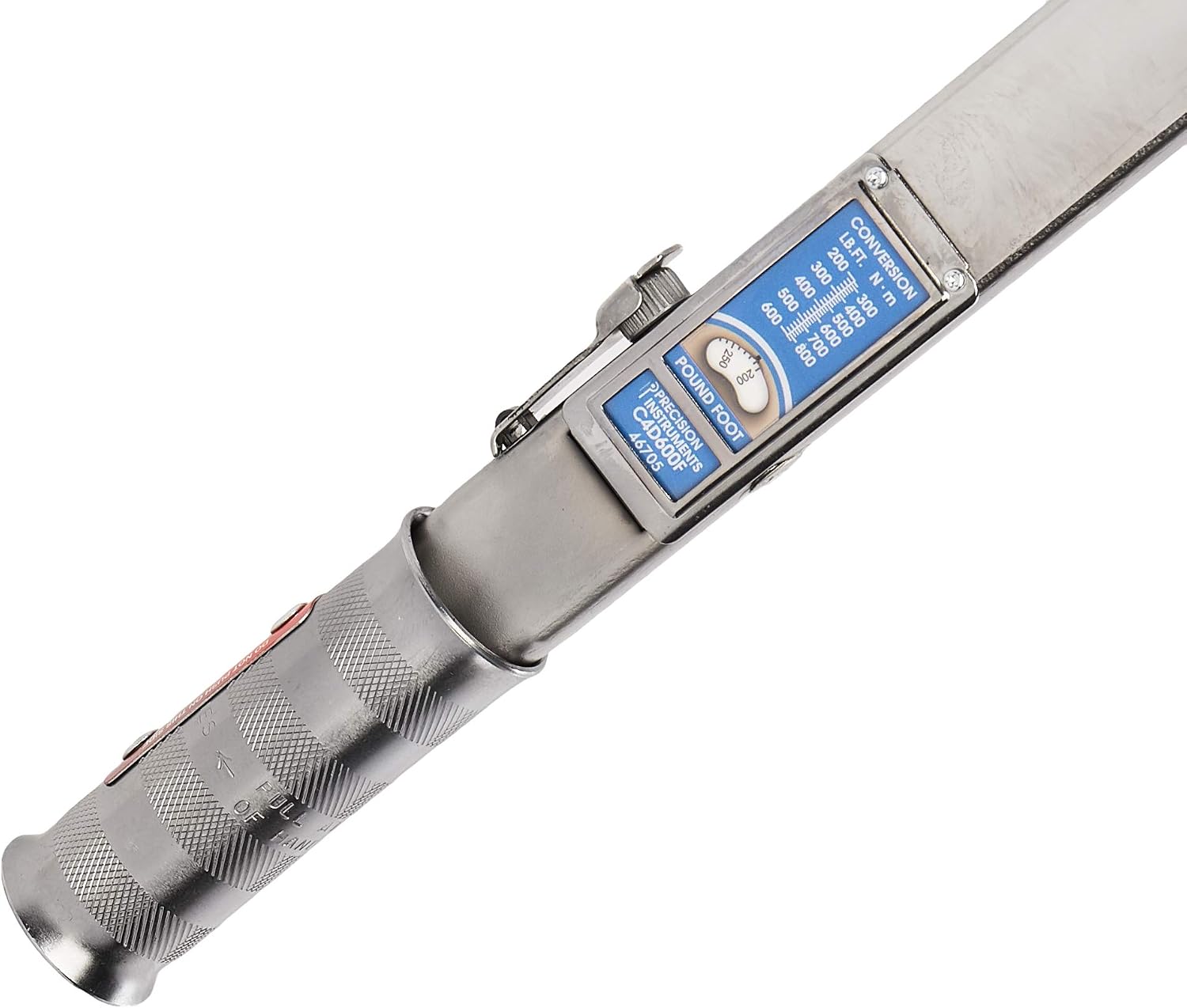 Precision Instruments PREC4D600F Wrench (3/4' Dr. Split Beam Torque w/Detachable Head (200-600 Ft/Lbs))