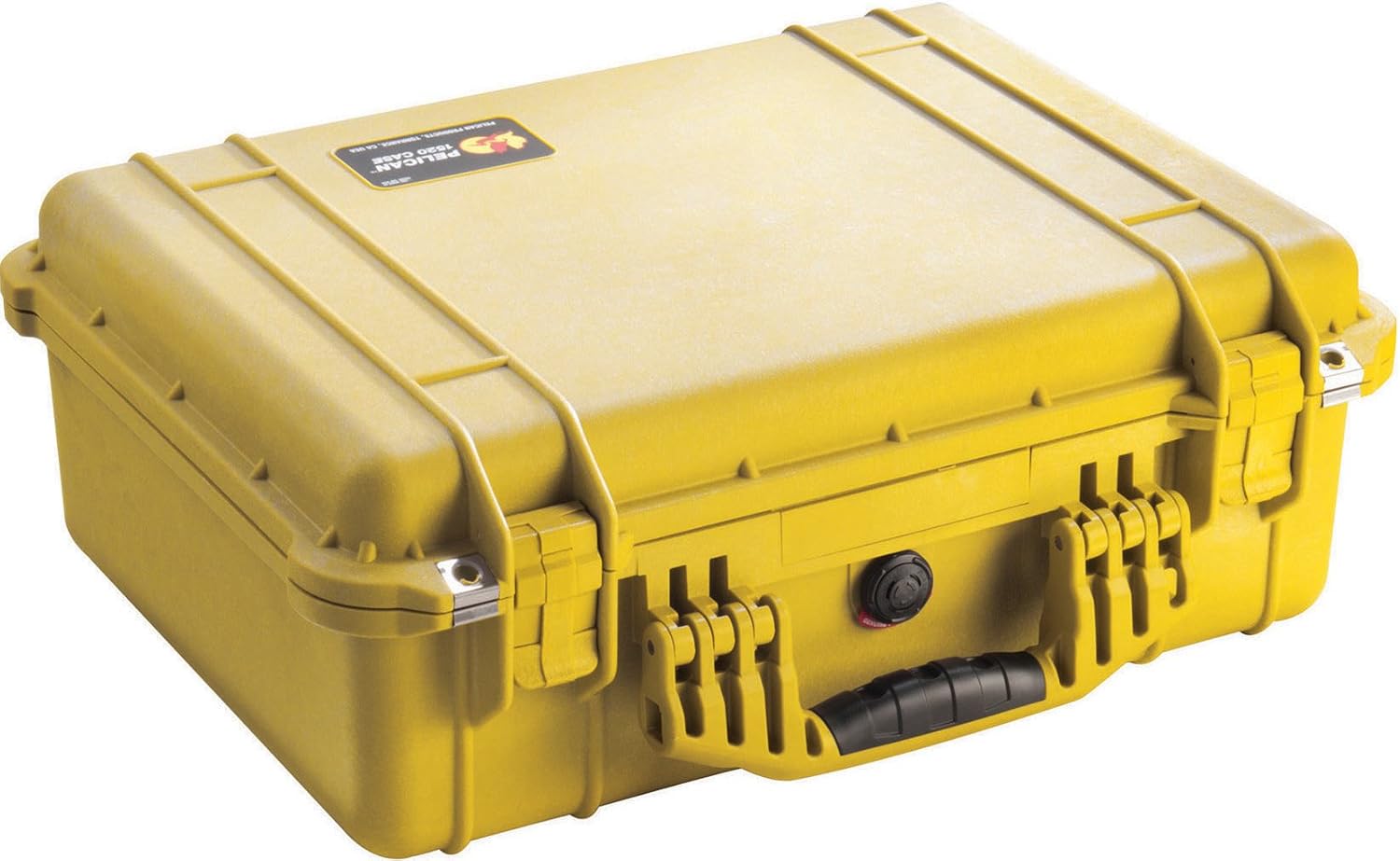 Pelican 1500 Case With Foam (Yellow)