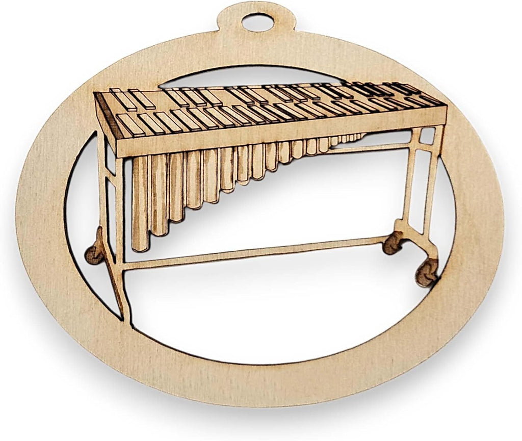 10PK Personalized Marimba Ornament for Christmas Tree, Unique Marimba Gifts for Gifts for Percussionists, Marching Band Ornament Pit