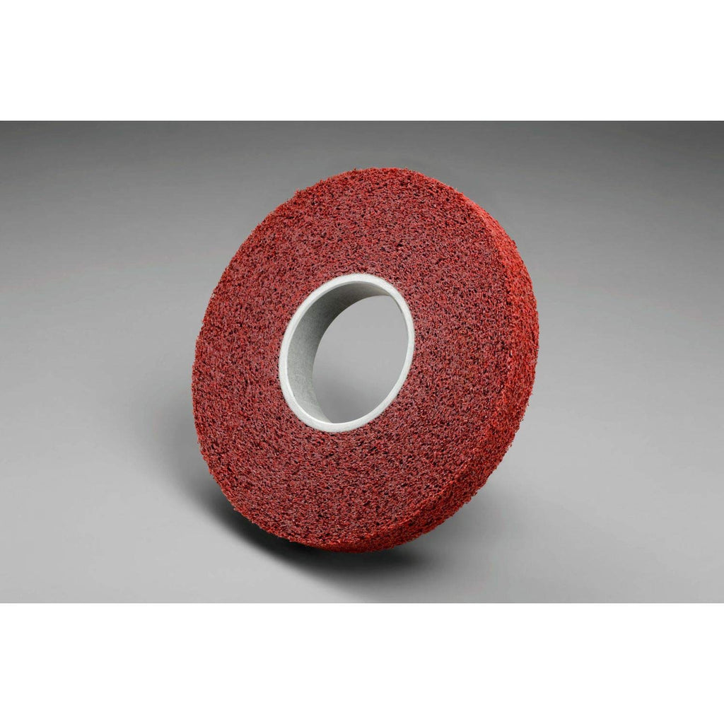 3M Scotch-Brite Metal Finishing Wheel, 12 in x 2 in x 5 in 5A MED, 1 per case