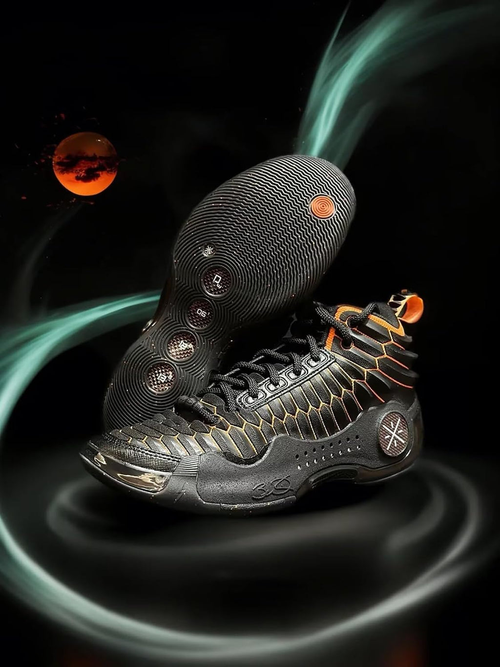 LI-NING Way of Wade 10 Men's Basketball Shoes Professional Shock Absorption Sports Sneakers