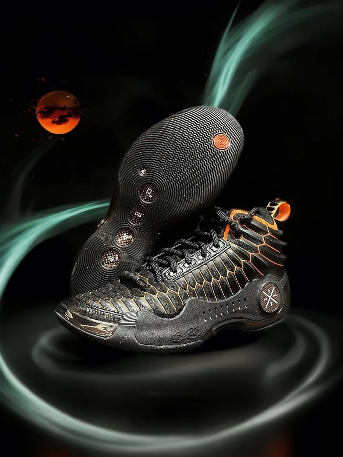 LI-NING Way of Wade 10 Men's Basketball Shoes Professional Shock Absorption Sports Sneakers
