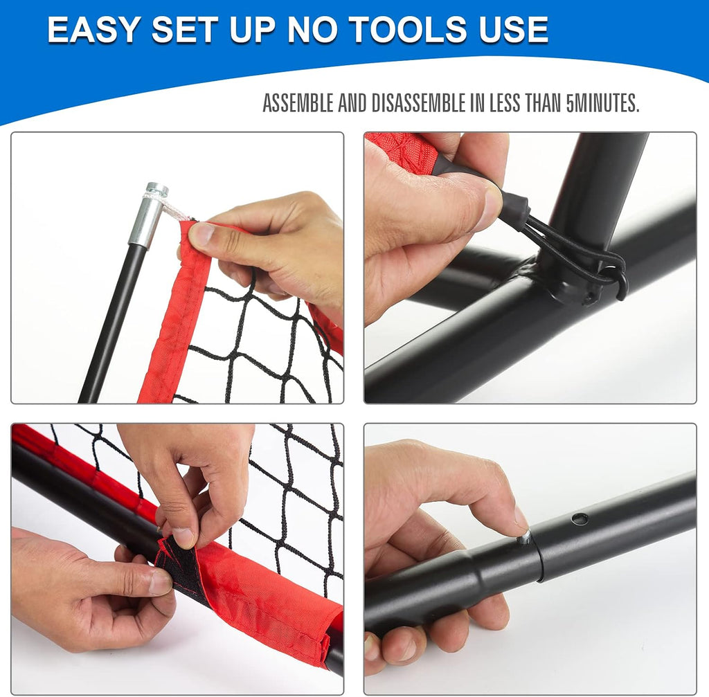 Sports Barrier Net,Sports Net,Barricade Backstop Net,Perfect for Baseball,Softball,Soccer, Basketball,Lacrosse
