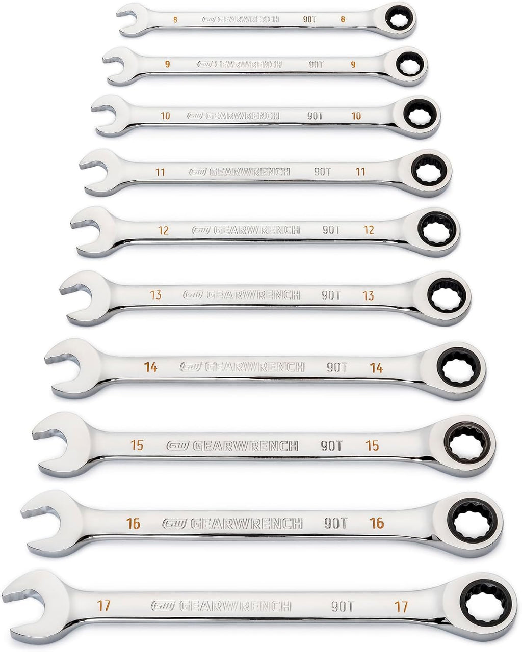 GEARWRENCH - Set Wr Rat Comb 12Pt 90T 12Pc Mm (86927)