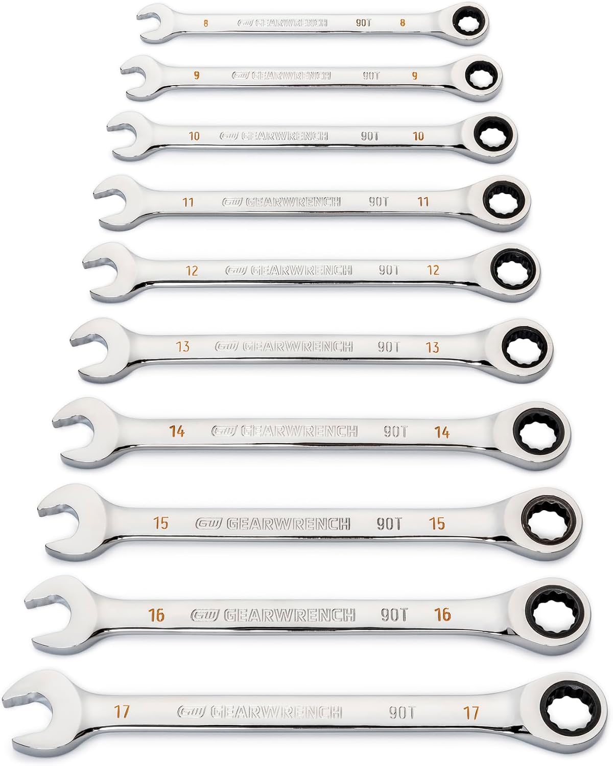 GEARWRENCH - Set Wr Rat Comb 12Pt 90T 12Pc Mm (86927)