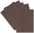 Faux Leather Sheets for Engraving Crafts 12' x 24' Leather-Like Texture with Soft Backing – for Cricut, Laser Engraving, DIY Projects, Jewelry, Bows, Gift Tags & Home Décor (25 Sheets, Bay Brown)