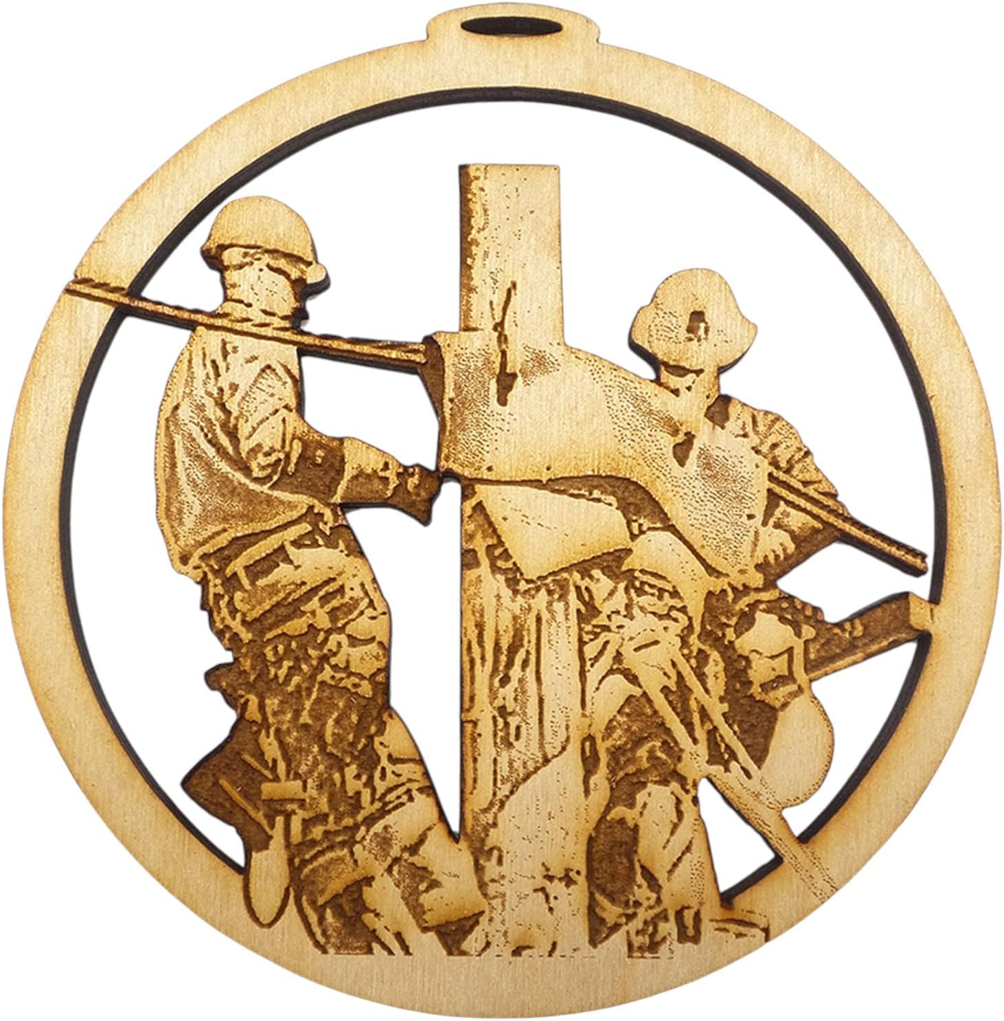 10PK Personalized Power Lineman Christmas Ornament, Power Lineman Appreciation Gift