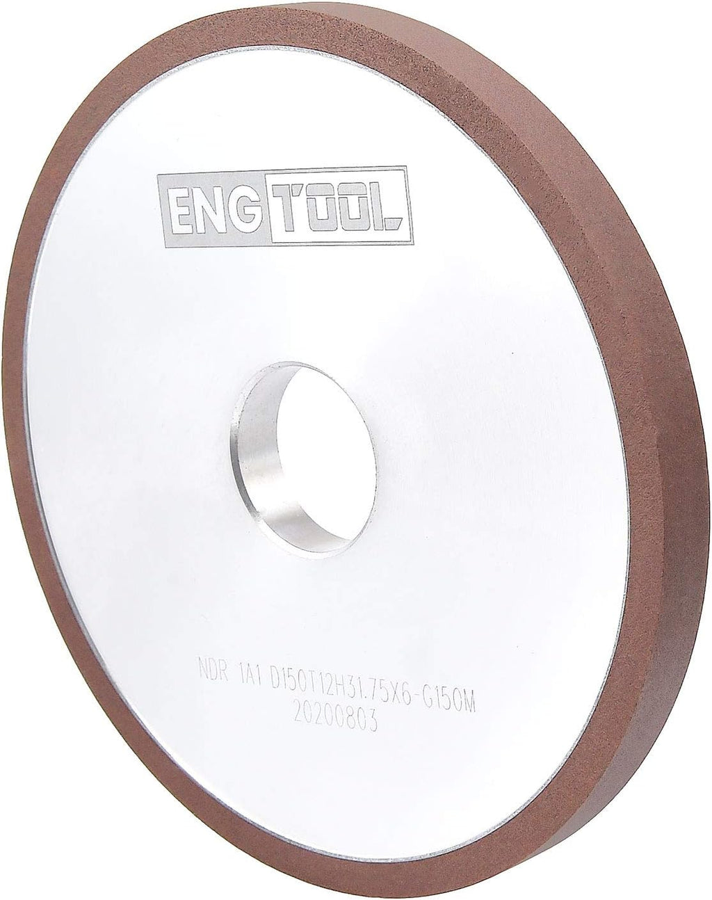 MaxTool 6' 1A1 Plain Diamond Wheel; Bore 1.25' Width 1/2' Grit150 Resin Bond Abrasive/CNC Machine Wheels for grinding or re-sharpening carbide tools