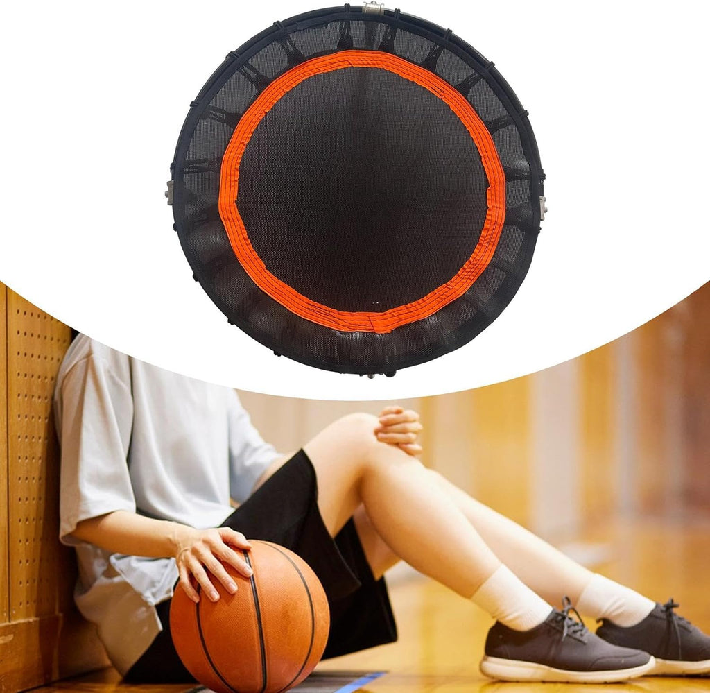 YIJU Silent Basketball Training Mat Trampoline Mat Improve Speed Pace Ball Control Home Indoor Portable Practice Basketball Pad