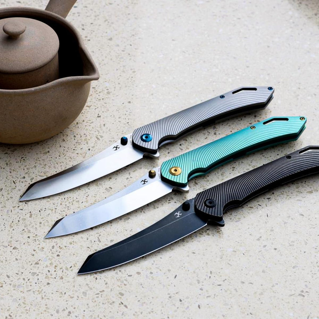 KANSEPT Colibri Tech Pocket Folding Knife for Men