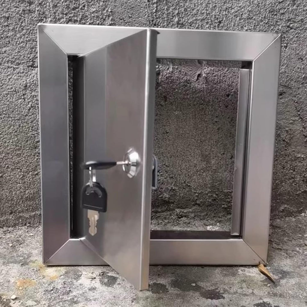 Galvanized Steel Roof Hatch Maintenance Hatch Cover Theft Door Loft Access Egress Window Manhole Covers,Stainless Steel Access Panel, Electrical and Plumbing Service Shaft Door, Wall Inspect