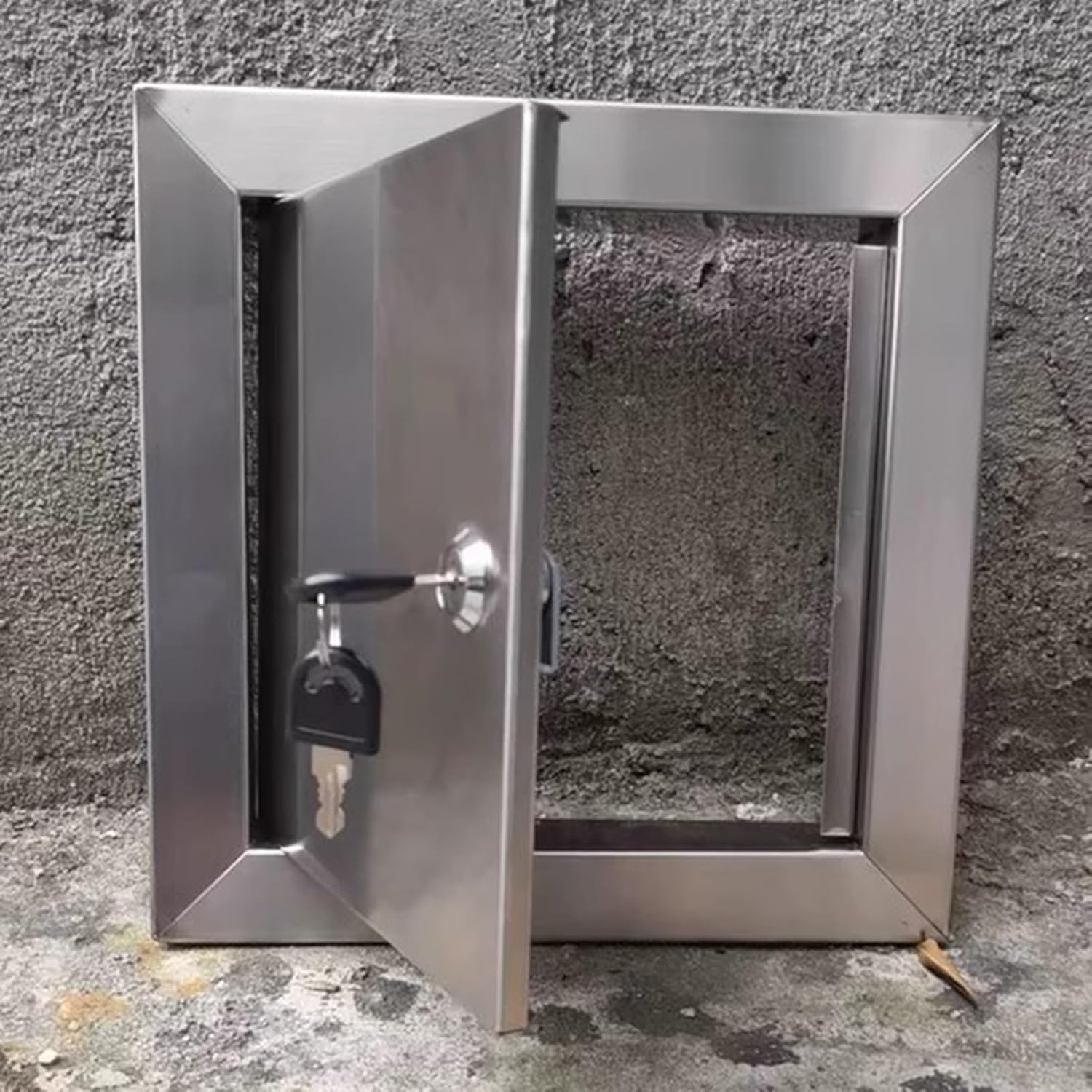 Galvanized Steel Roof Hatch Maintenance Hatch Cover Theft Door Loft Access Egress Window Manhole Covers,Stainless Steel Access Panel, Electrical and Plumbing Service Shaft Door, Wall Inspect