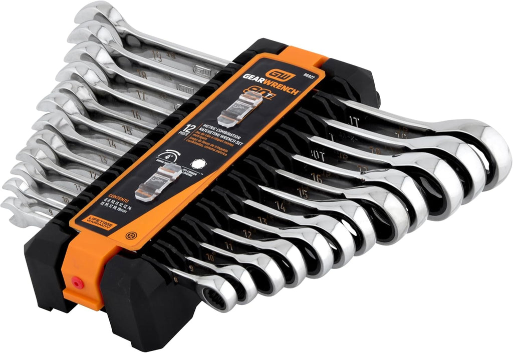 GEARWRENCH - Set Wr Rat Comb 12Pt 90T 12Pc Mm (86927)