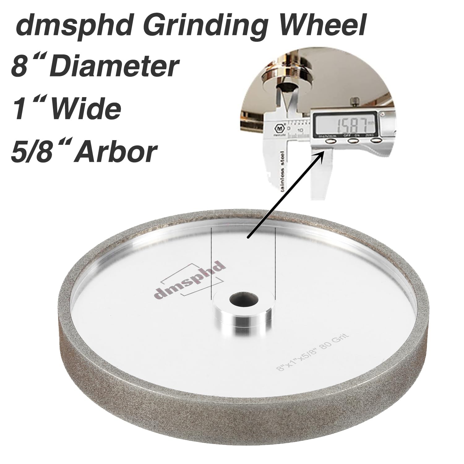CBN Grinding Wheel 8 inch 180 Grit and 80 Grit