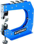 KF5018 Professional Benchtop English Wheel 12' 305mm | Throat Depth Forms up to 16 Ga 1.5mm Mild Steel, 4 Lower Die with Radius 1', 2', 3', 5', Hardness HRC35