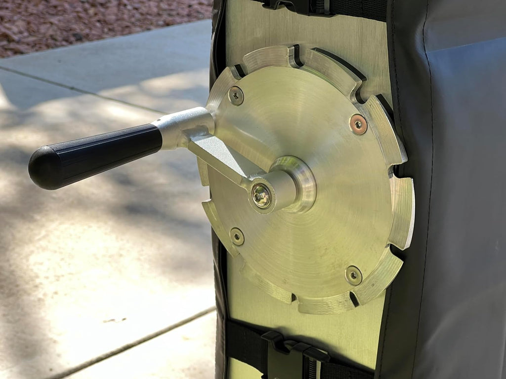 DOMINATOR Premium Inground Adjustable Basketball Hoop - 54' Backboard w/ 2.5' Overhang - Aluminum Adjustable Basketball Goal - Adjusts from 7.5' - 10', Made of Heavy Duty Rust Proof Aluminum