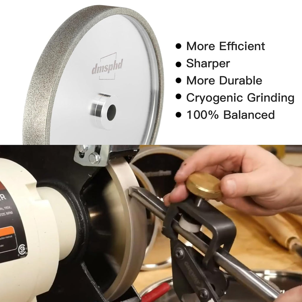 CBN Grinding Wheel 8 inch 180 Grit and 80 Grit