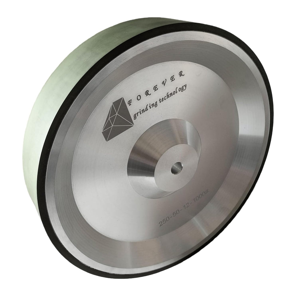Resin Diamond Grinding Wheel for Tormek T8/T7 Grinder for Sharpening and Polishing Knives, D250 * T50 * H12 * X5 mm, 80-10000 Grit (15µm,1000 Grit)