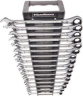 GEARWRENCH XL Ratcheting Combination Metric Wrench Set 16 Pc., 12 Point - 85099