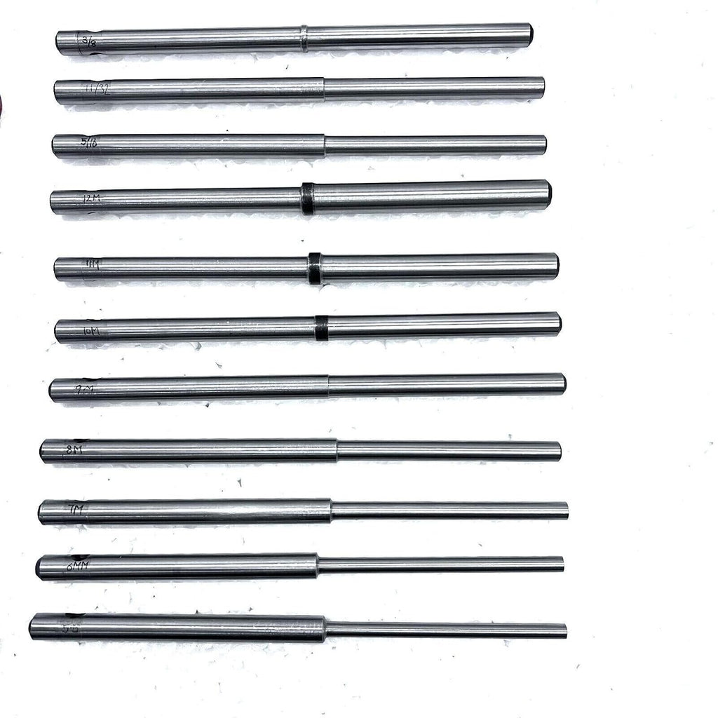 Sioux Valve Seat Grinding Wheels Set 24 Pieces with 11 Pieces Pilots + 2 Pieces Stone Holder
