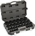 GEARWRENCH 29 Piece 3/4' Drive 6 Point SAE Impact Socket Set | 3/4' to 1-7/8' | 84035