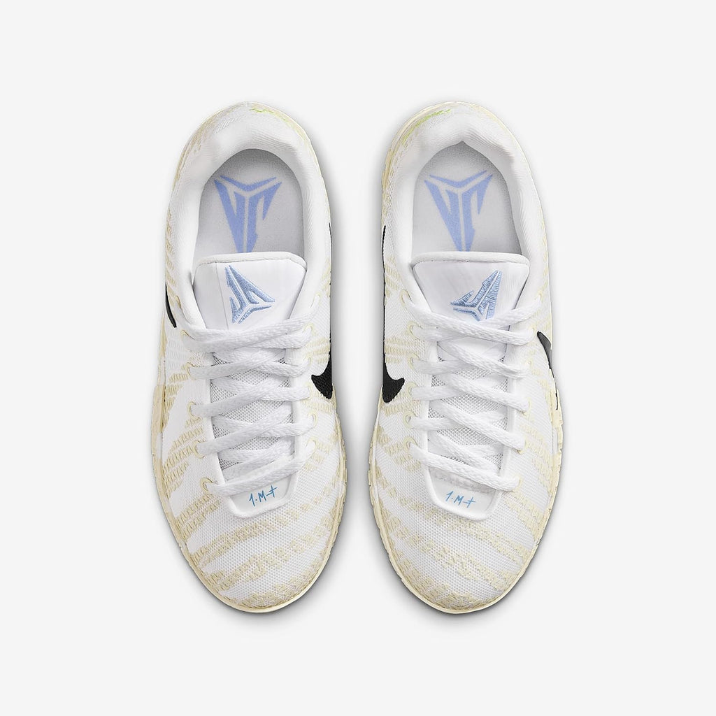 Nike Ja 3 Big Kids' Basketball Shoes (White/Coconut Milk/Desert Khaki/Black)