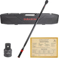 3/4-Inch Drive Torque Wrench 100-950ft.lb/135.58-1288.03Nm, ±3% Precision Dual Direction Torque Wrenches with 48-Tooth Dual Range Scales with Ft.Lbs and N.m