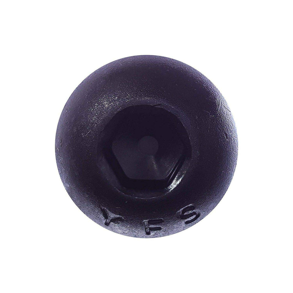 1/2-13 x 2' - Button Head Socket Cap Screws Black Oxide Alloy Steel 50 Pcs Socket Head Screws B2B