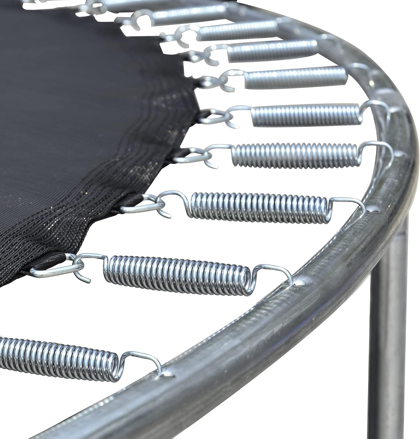Evedy 16FT 14FT 12FT Trampoline Set with Swing, Slide, Basketball Hoop,Sports Fitness Trampolines with Enclosure Net