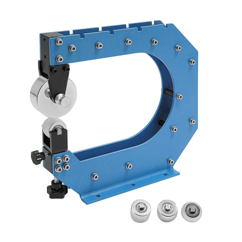 12' Benchtop English Wheel, Professional Heavy Duty English Wheel Manual Metal Shaping Tool for Steel, Aluminum 45# Steel Frame, 30.5CM Throat Depth