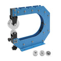 12' Benchtop English Wheel, Professional Heavy Duty English Wheel Manual Metal Shaping Tool for Steel, Aluminum 45# Steel Frame, 30.5CM Throat Depth