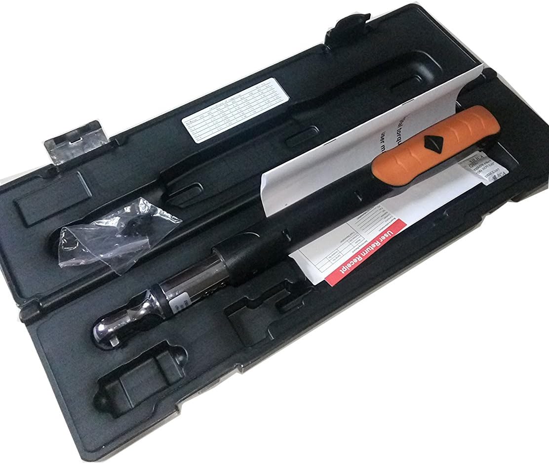 1/2 inch Digital torque wrench Professional 1/2-Inch Electronic Torque Wrench with Maximum value 135N.m Buzzer setting range 6.75 to 135N.m 100 records Data Storage 535mm