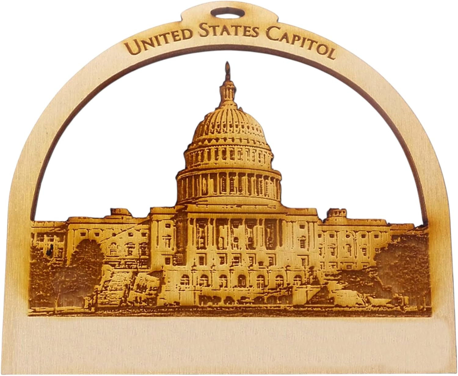 10PK US Capitol Building Ornament, Personalized | Washington DC Souvenirs and Gifts | US Capitol Christmas Ornament