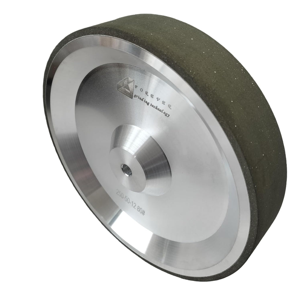 Resin Diamond Grinding Wheel for Tormek T8/T7 Grinder for Sharpening and Polishing Knives, D250 * T50 * H12 * X5 mm, 80-10000 Grit (180µm,80 Grit)