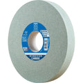 PFERD Vitrified Bench Grinding Wheel - Carbide, 12' Diameter, 1-1/2' Thick, 3' Arbor, 80 Grit, Silicon Carbide, for Carbide Tool Sharpening and Grinding - Part 61698