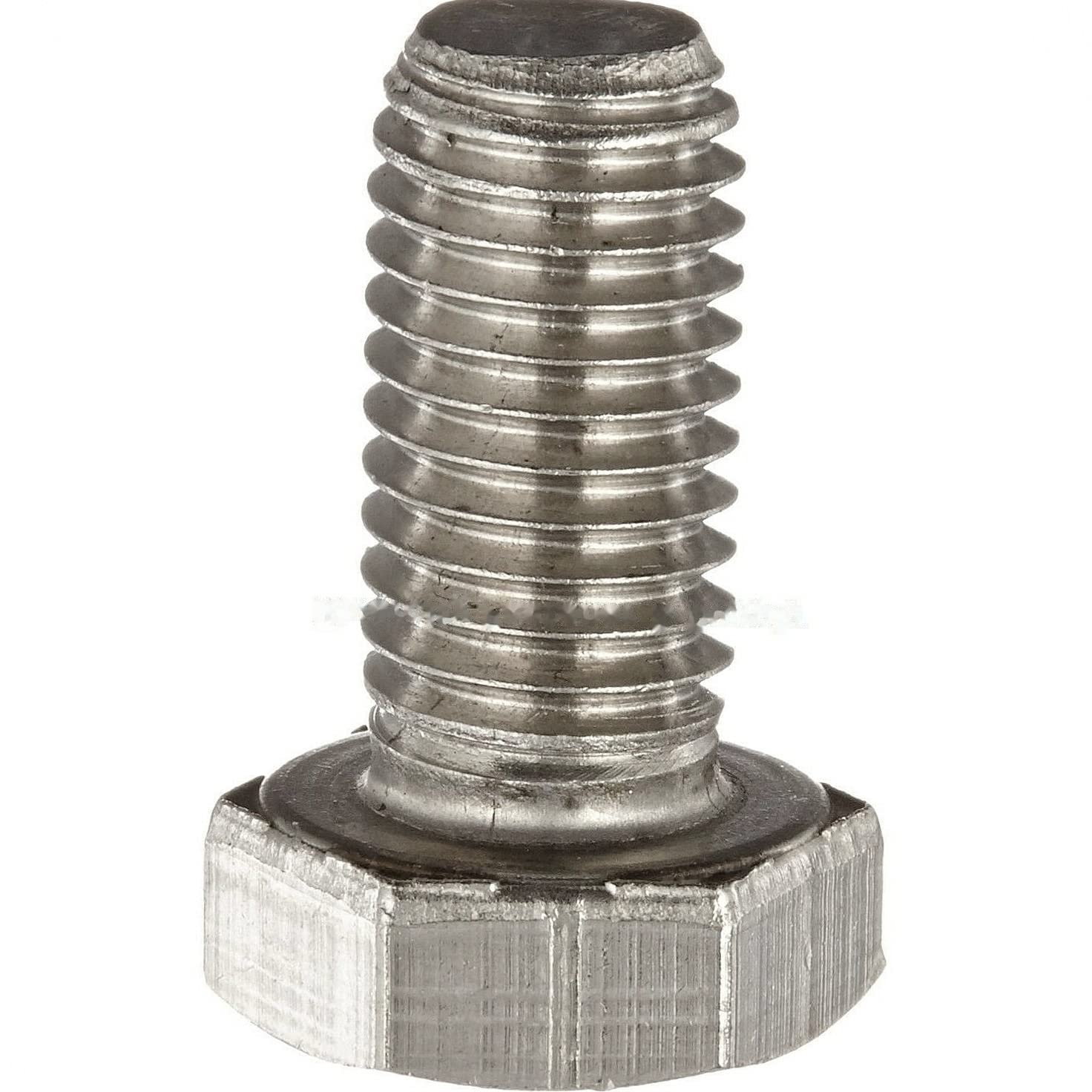 (Qty 200pcs) 1/4-20x1 Stainless Hex Head Cap Screws 1/4x1 Bolts 1/4x20x1 1/4x20 x 1 Multi-Purpose Comprehensive Hardware Fastener Assortment Kit Cit02766Riv