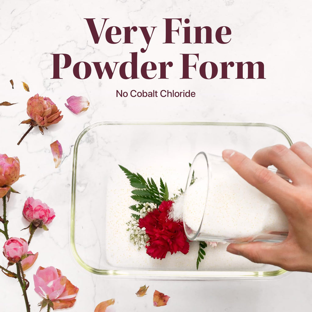 Dry & Dry (8 Gallon-NET 48 LBS) Color Indicating Premium Silica Gel Flower Drying Desiccant - Flower Drying Silica Gel Desiccant(48 LBS Reusable) Silica Gel