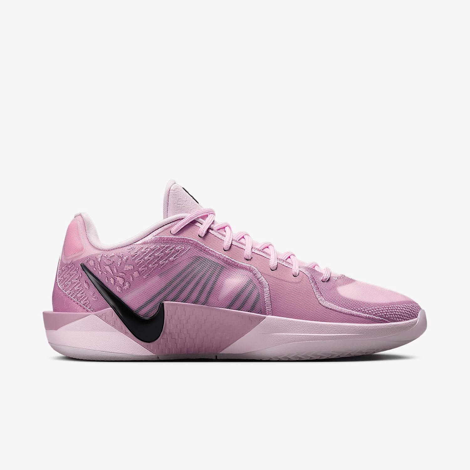 Sabrina 2 Basketball Shoes (FQ2174-601, Pink Foam/Elemental Pink/Black) Size 11.5