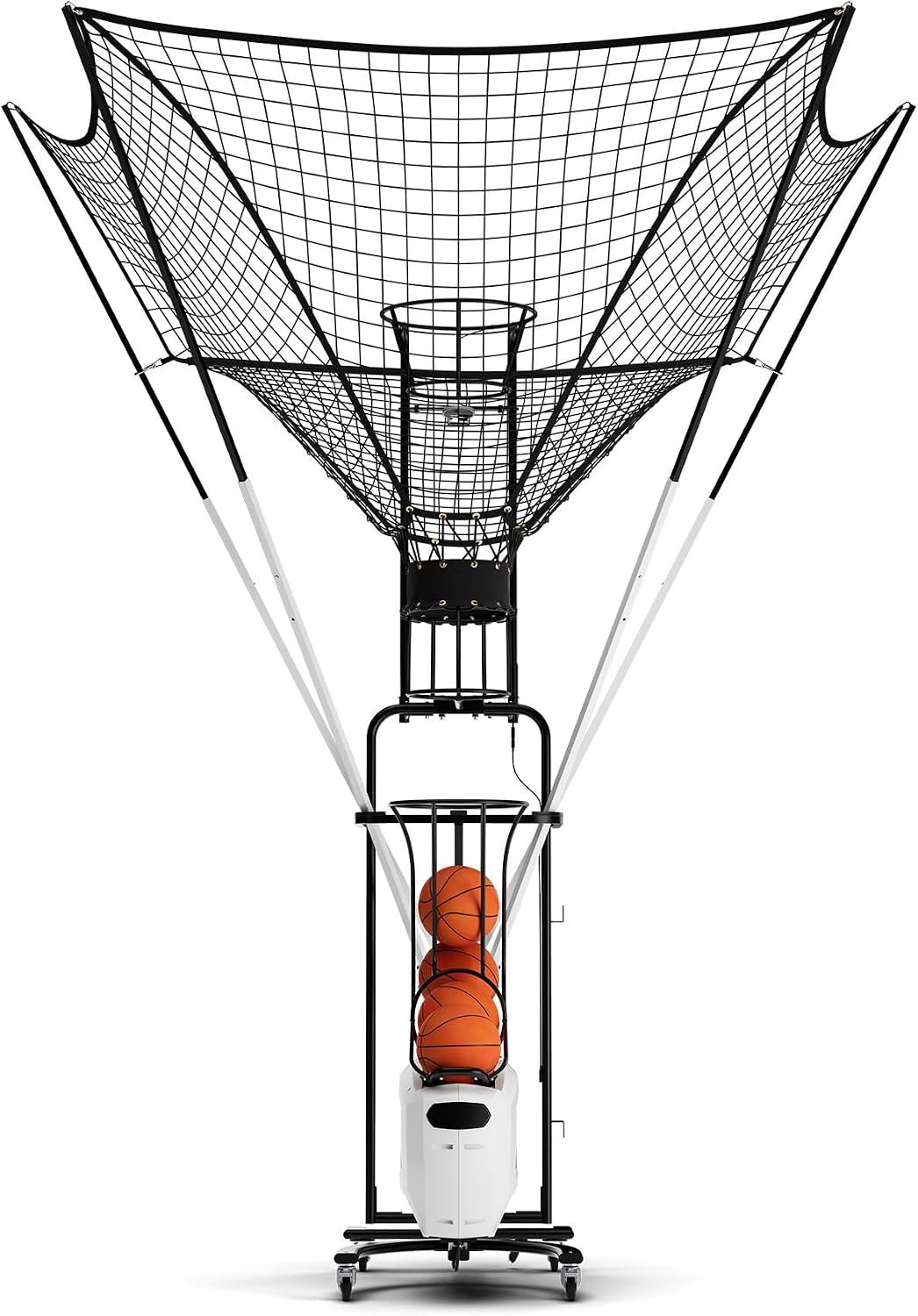 Dr. Dish Home Basketball Shooting Machine - Shot Trainer and Automatic Rebounder for Home and Driveway Use