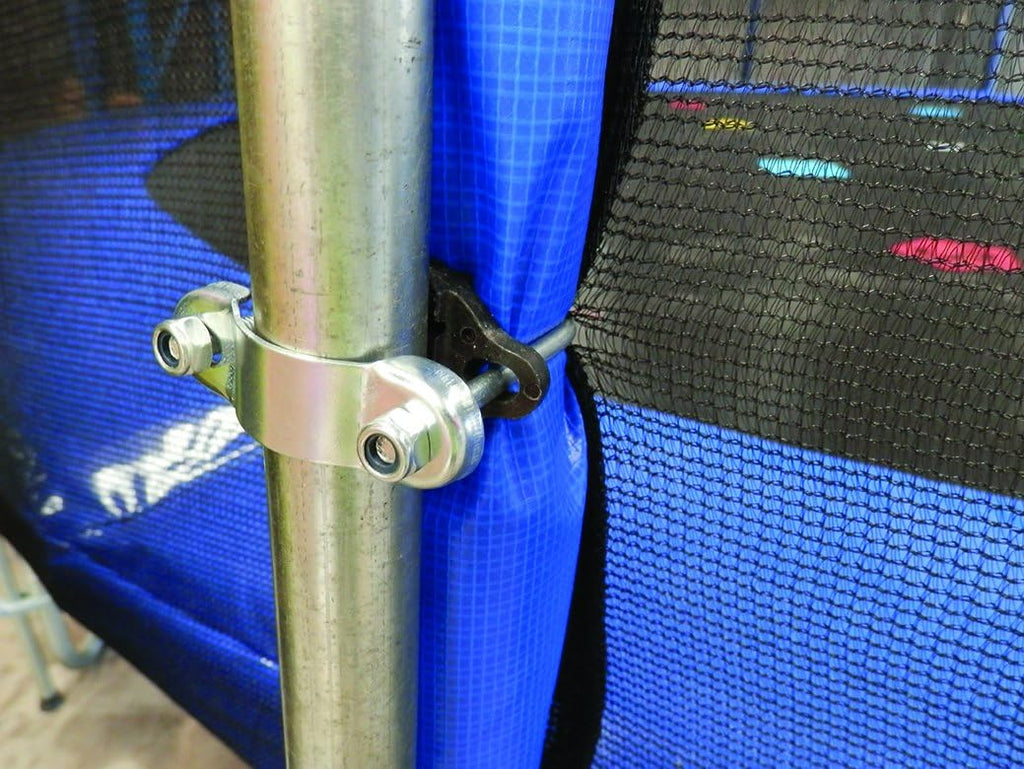 Universal Trampoline Basketball Pole, Hoop and Backboard - Fits All Major Brands