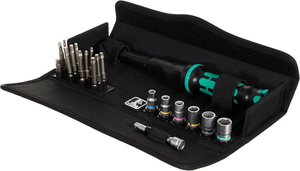WERA 05130110001 Click-Torque A 6 Set 1, 2.5-25 Nm, 20 Pieces