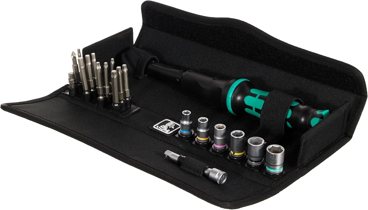 WERA 05130110001 Click-Torque A 6 Set 1, 2.5-25 Nm, 20 Pieces