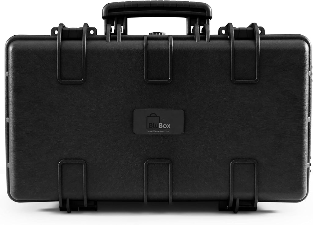 TSA Approved Wheeled Waterproof Case with Customizable Foam - Premium Camera Case with Wheels, IP67 Rated Mobile Case for Laptops, Drones, and Camera Gear, for Safe Transport 20.6 x 10.8 x 7.3 Inc