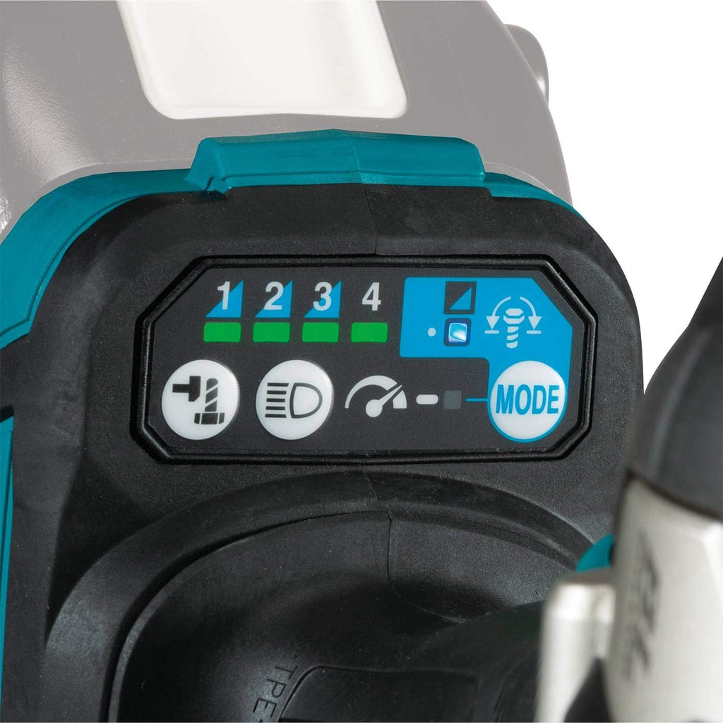 Makita XWT18Z 18V LXT® Lithium-Ion Brushless Cordless 4-Speed Mid-Torque 1/2' Sq. Drive Impact Wrench w/Detent Anvil, Tool Only