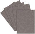 Faux Leather Sheets for Engraving Crafts 12' x 24' Leather-Like Texture with Soft Backing – for Cricut, Laser Engraving, DIY Projects, Jewelry, Bows, Gift Tags & Home Décor (25 Sheets, Iron Gray)